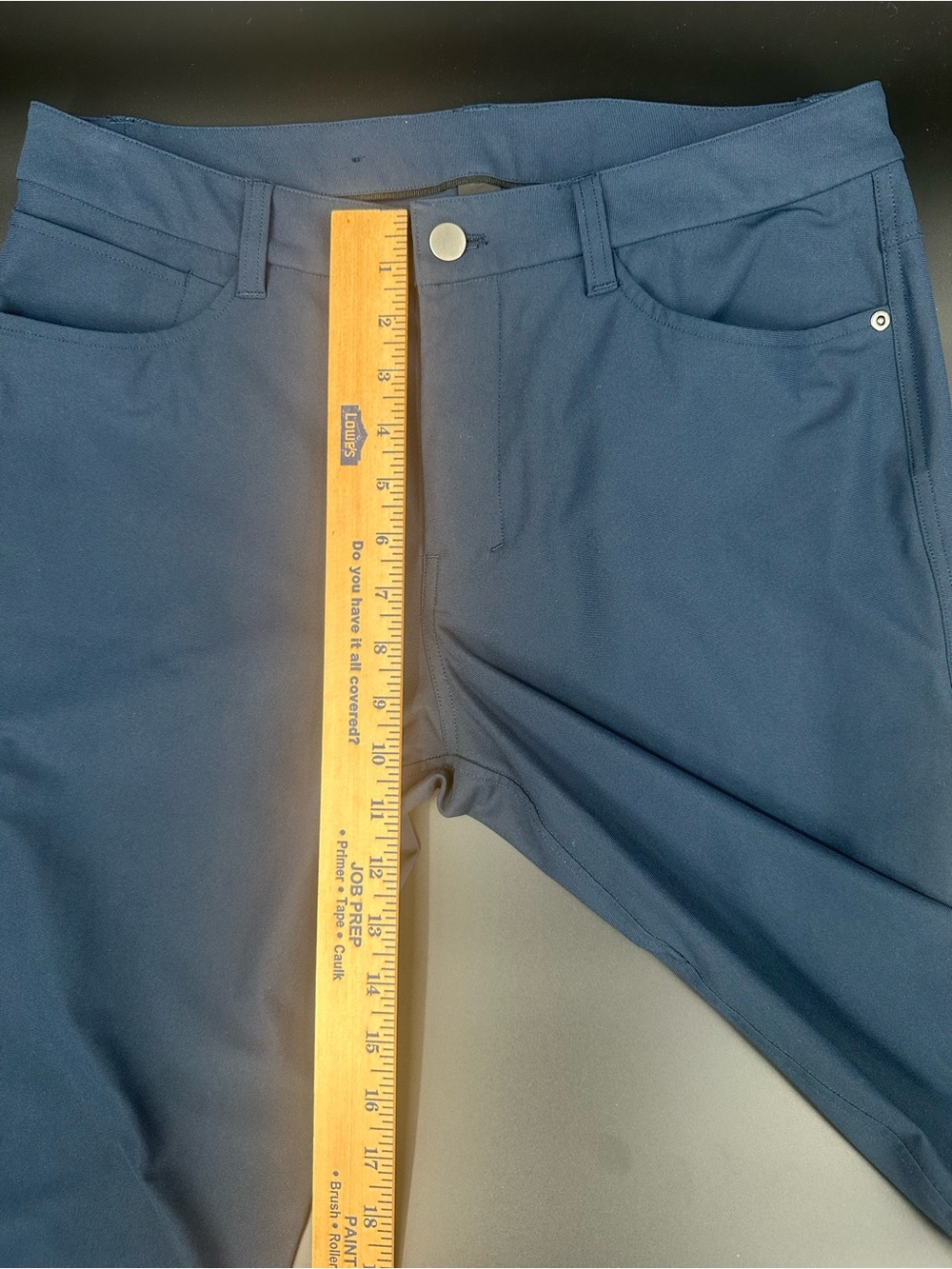 Lululemon ABC Pant Warpstreme 31 Navy 5 Pocket Stretch Men's Navy 1260 - Picture 5 of 10